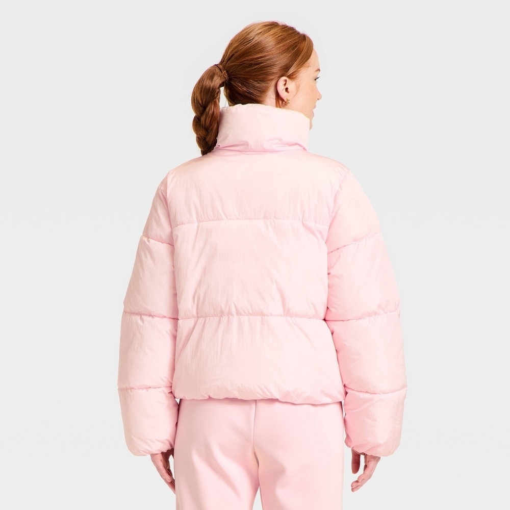 All In Motion Women's Pink Puffer Jacket - Picture 3 of 3